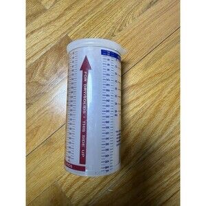 Pampered Chef Slide Adjustable Wet Dry Measuring Cup 2 Cup Push Tube #2225